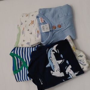 Baby Boys Size 3-6 Months 6 piece Bundle